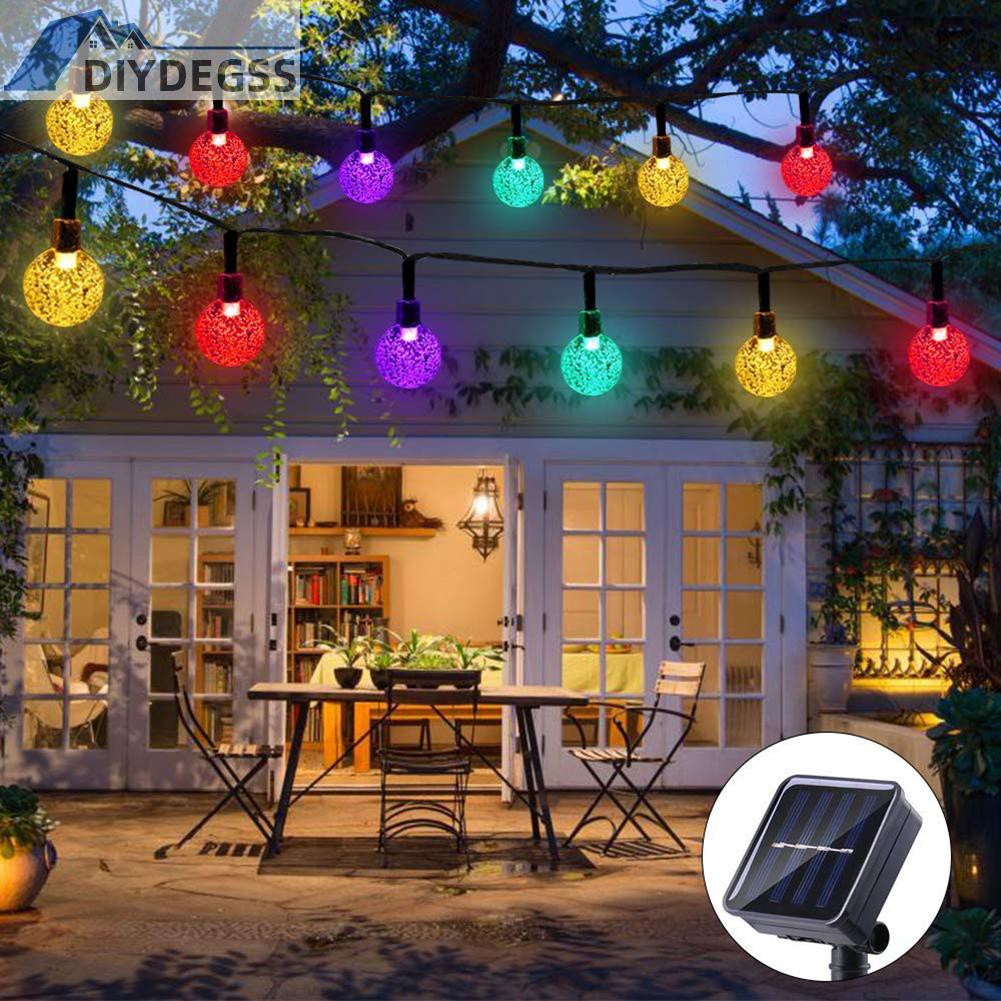 Dây Đèn Led 2 Bóng Nhiều Màu Chống Nước Trang Trí Giáng Sinh