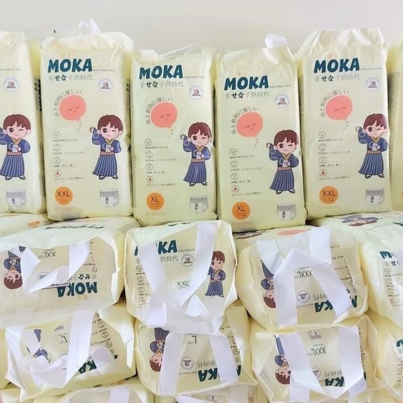Tã bỉm Moka đủ size S50 M50 L50 XL50 XXL50 xXXL50