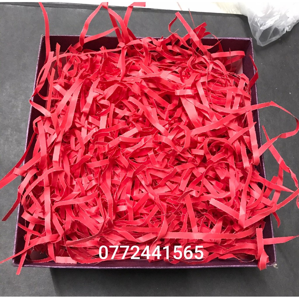 Giấy rơm/ Giấy vụn cắt sẵn lót hộp quà 1kg | BigBuy360 - bigbuy360.vn