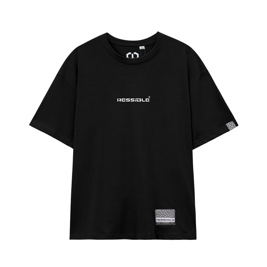 Áo thun International Basic - Ressible [Streetwear/Black-While] | BigBuy360 - bigbuy360.vn