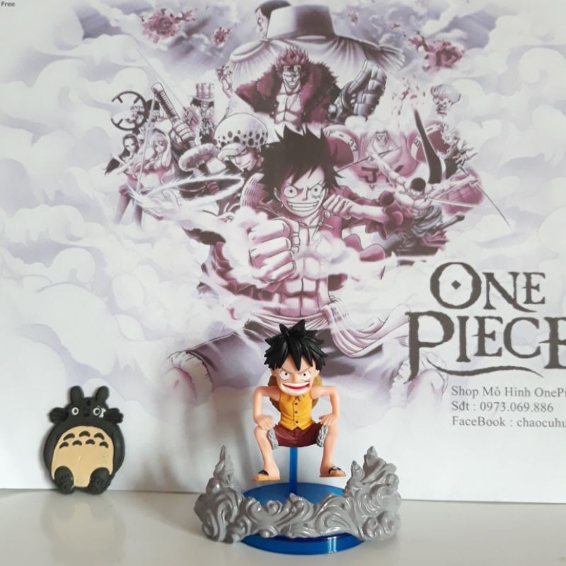 Mô Hình WcF [Full Box] Luffy Gear 2 + Hiệu Ứng Khói