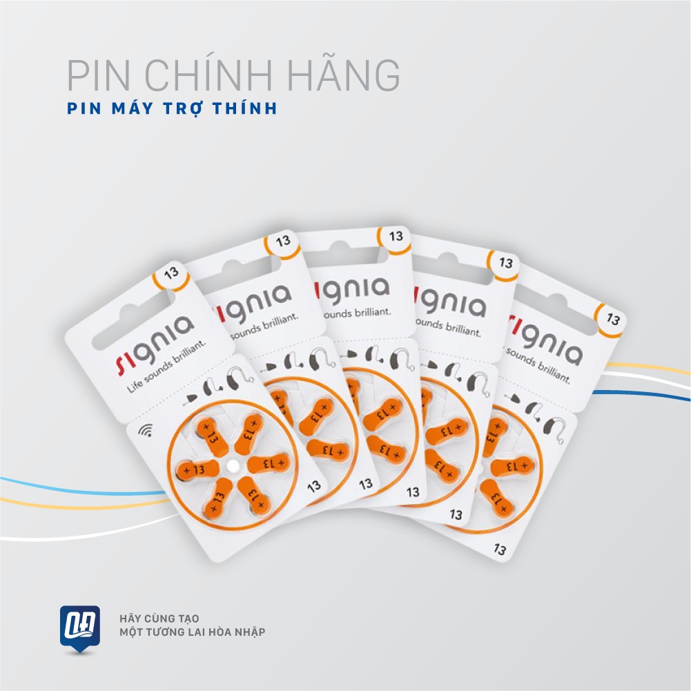 Pin máy trợ thính Signia 13