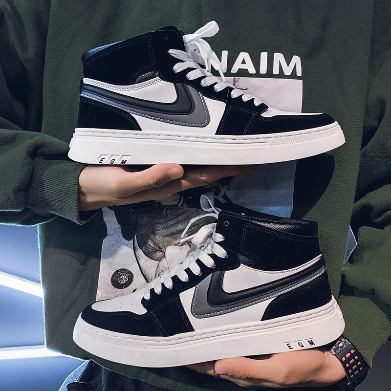 [Mã FAGREEN245 giảm 10% tối đa 30K đơn 99K] Giày Sneaker Nam ️⚡FREESHIP⚡ Giày Tăng chiều cao-Giày Thể Thao cổ cao | BigBuy360 - bigbuy360.vn