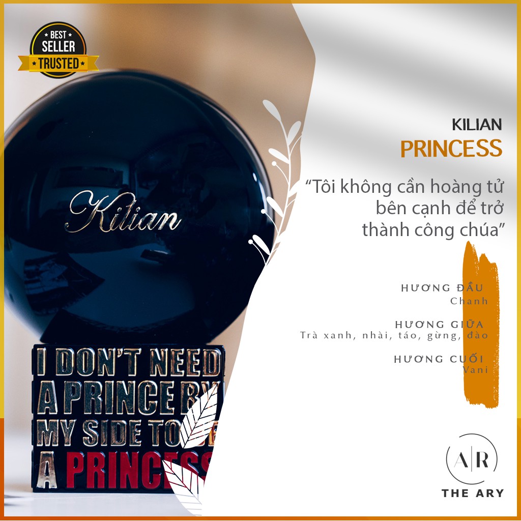 [Mẫu Thử 5, 10, 20ML] Nước Hoa Nữ Princess by Kilian – I don’t need a Prince by my side to be a PRINCESS