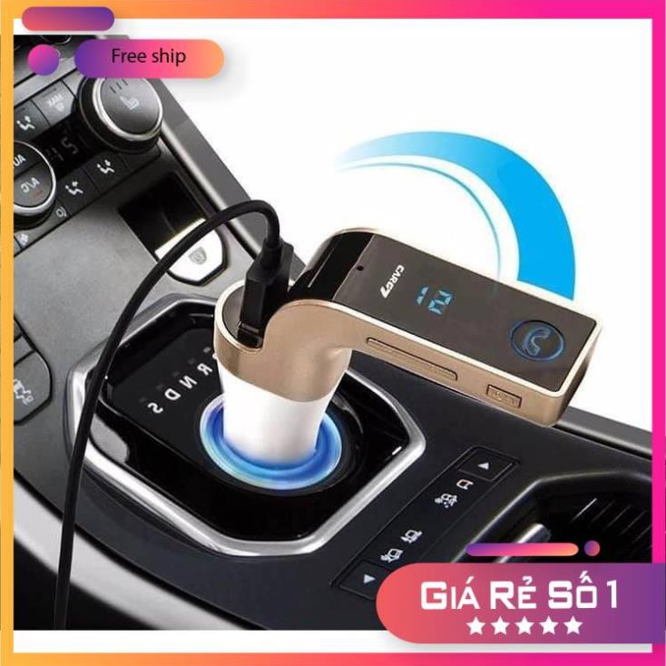 Tẩu Car S7 Sạc, Nghe Nhạc USB Thẻ Nhớ Và Bluetooth Trên Ô Tô