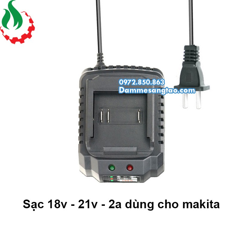 DMST Đế sạc Makita 5S 18V 2A dùng mạch Sạc Adapter