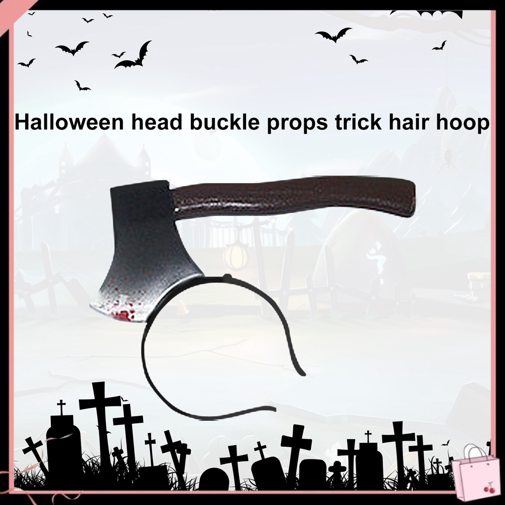 Băng Đô Cài Tóc Co Giãn Bằng Nhựa Hình Kinh Dị Vui Nhộn