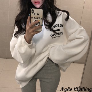 Áo Hoodie Cá sấu Form Rộng Cá Tính, Chất Liệu Nỉ Cao Cấp – Ngão Clothing HD07