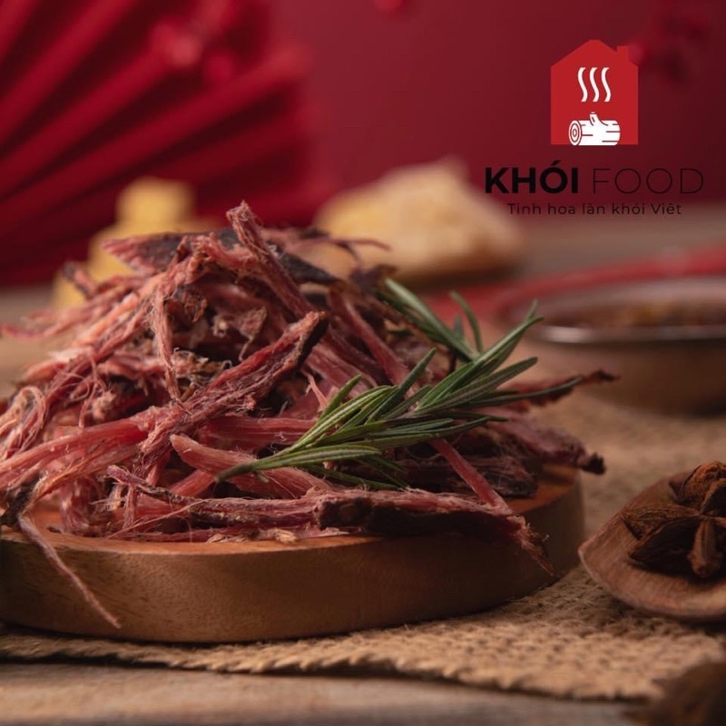 Lợn gác bếp Khói food ngon đặc biệt 100gram [Tặng kèm chẳm chéo] | BigBuy360 - bigbuy360.vn