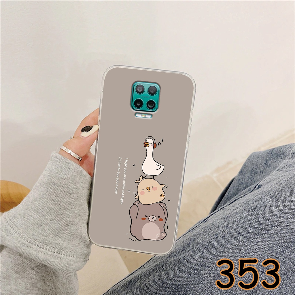 Ốp Lưng Vsmart Aris - Vsmart Aris Pro in hình Cat&amp;Bear đáng yêu - Chất liệu Silicon siêu bền, bảo vệ máy