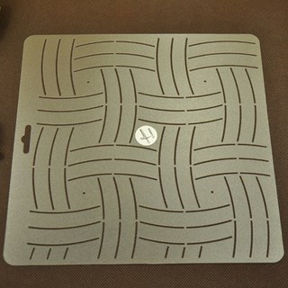 Khuôn vẽ đường chần/mẫu thêu kích thước 20x22cm