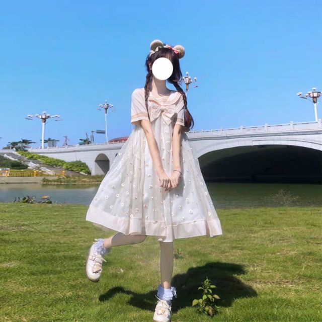 Váy đầm lolita cổ thủy thủ