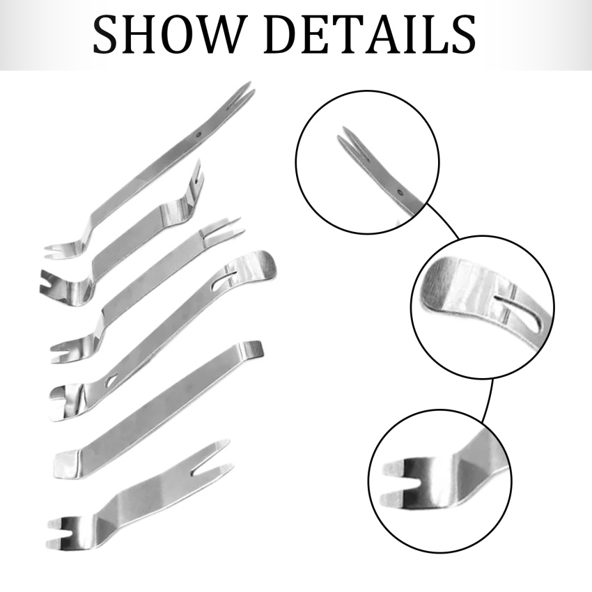 Set 6 Dụng Cụ Tháo Gỡ Bảng Điều Khiển Âm Thanh Xe Ô Tô