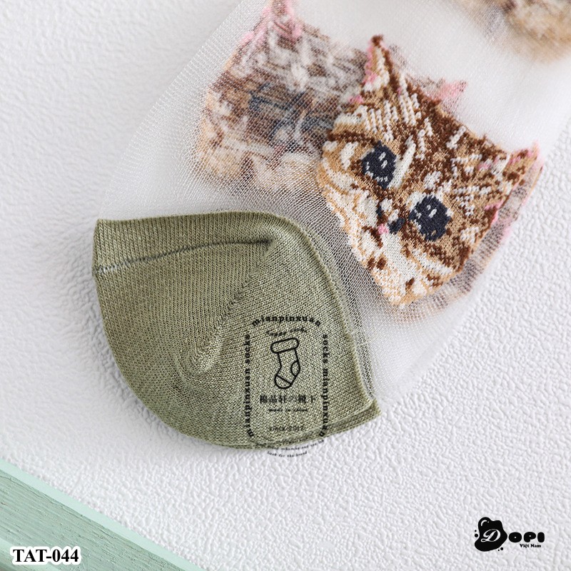 Tất nữ cao cổ vớ nữ cao cổ tàng hình khử mùi kháng khuẩn chống hôi chân TAT-044