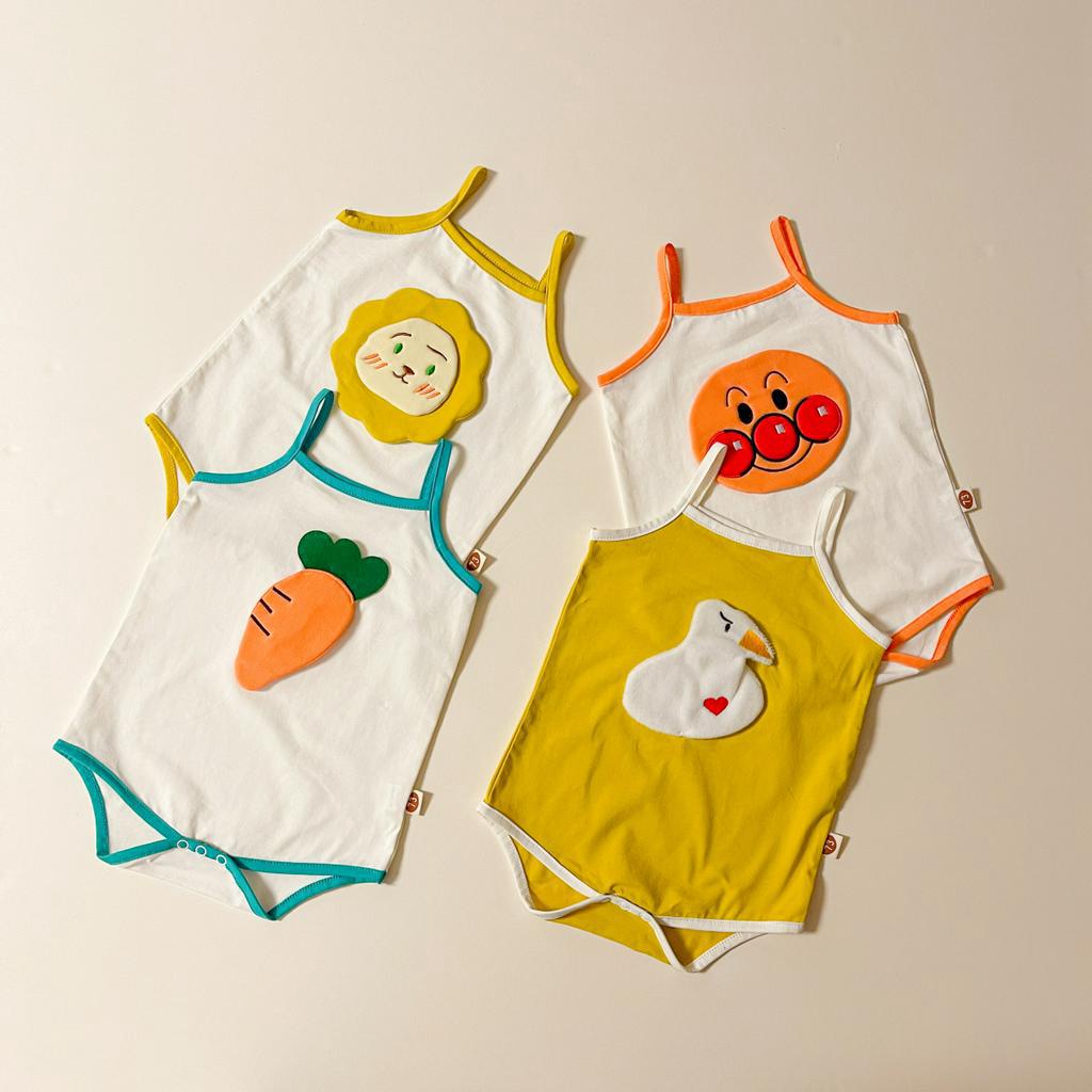 Bộ Áo Liền Quần Mẫu Thú Bông Xinh Xắn Dành Cho Bé