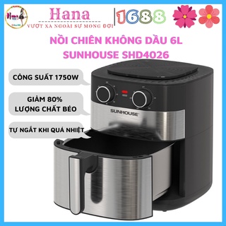 Nồi chiên không dầu Sunhouse 6L SHD4026