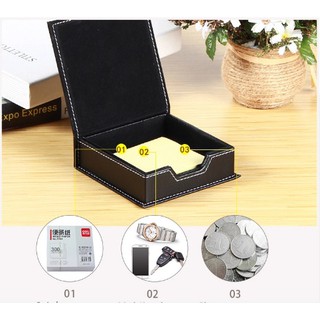 Văn phòng phẩm - Hộp đựng đồ bằng da cao cấp