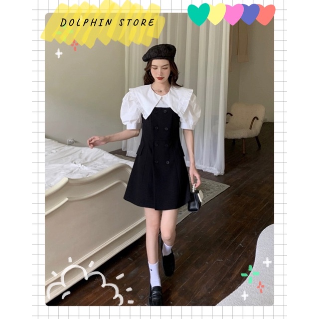 BIGSIZE Đầm đen bigsize