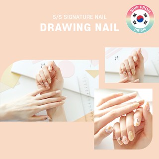 Bộ 24 miếng dán móng tay thời trang