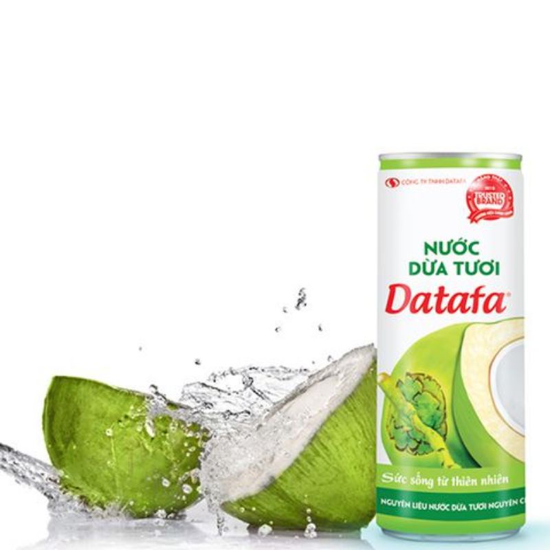 Lẻ 1 Lon Nước Dừa Tươi Datafa 325ml