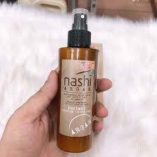 Xịt dưỡng xả khô NASHI ARGAN 150ml - Làm Phồng Tóc Siêu Mềm Mượt