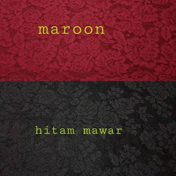 Tqv AC CAPE BRUKAT ZAHRA / Áo Choàng BRUKAT Ren!!