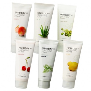 ✿Sữa Rửa Mặt The Face Shop Herb Day 365 170ML Cleansing Foam✿
