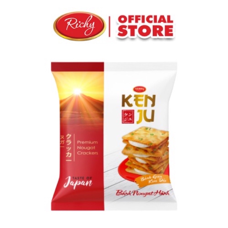 [Q.3] QUẬN 3 [HOẢ TỐC] [ĐỘC QUYỀN SHOPEE] BÁNH QUY BÁNH HÀNH KEM DẺO RICHY BÁNH KEN JU KENJU