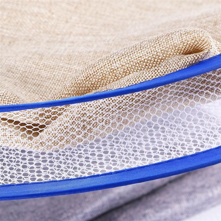 [HÀNG CÓ SẴN] Giỏ treo phơi tất và đồ lót 2 tầng bằng vải lưới có thể gấp gọn (GL2T)