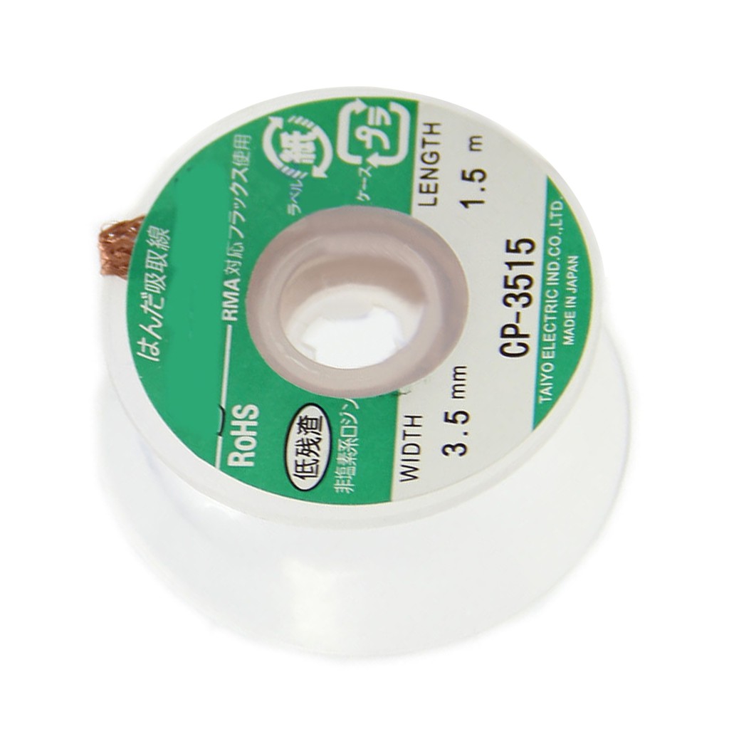1 Cuộn Dây Đồng Hút Chì Hàn CP-3515 Dài 1.5m Rộng 3.5mm