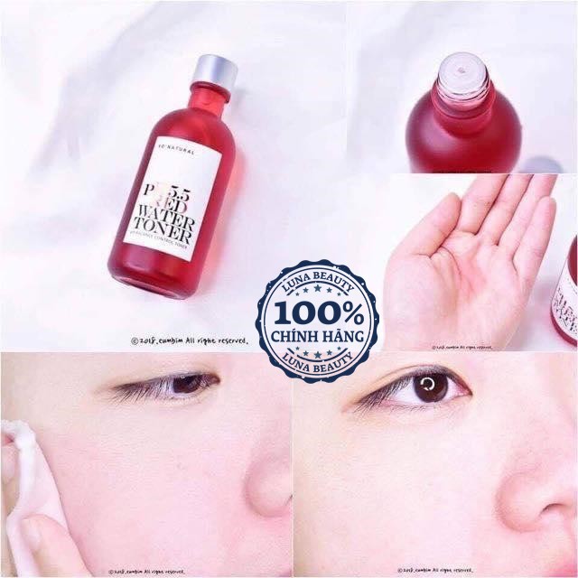 🌟 Nước Hoa Hồng So Natural pH5.5  Red Water Tonic 250ml 🌟