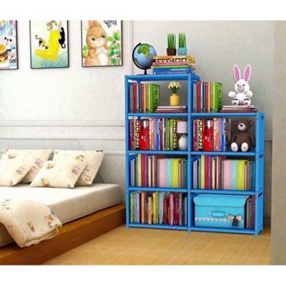 Kệ giá đựng sách 7 ngăn khung thép chắc chắn