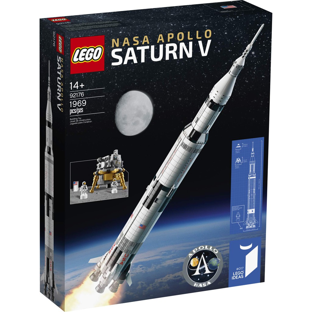 Lego 92176 Nasa Apollo Saturn V - Tàu vũ trụ Apollo