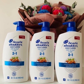 Dầu gội xả 2in1 head and shoulder hạnh nhân 950ml 🇺🇸