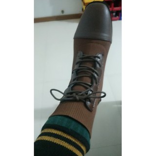 (ORDER) Boot len chun co giãn phối da gót 5cm 2019 mới