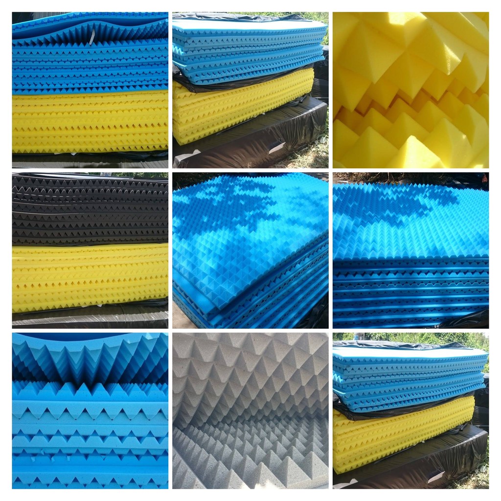 Mút kim tự tháp  tiêu âm kích thước 50 x 50 x 5cm