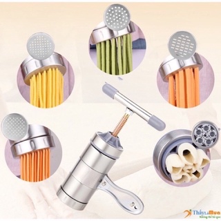 Khuôn làm bún tươi, mì tươi inox cao cấp kèm 5 lưỡi cắt