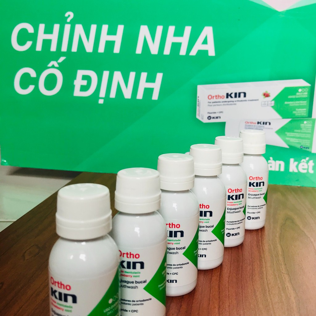 SKNM | Kem Đánh Răng DU LỊCH Cao Cấp Kin Mini 7g - KinB5 Phục hồi, Orthokin Chỉnh nha, Sensi ê buốt