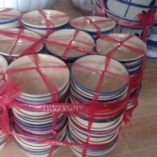 Chén đá  bánh bò có sạn (set 10 c)