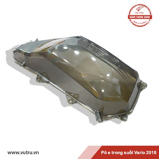 Pô e (Ốp bầu lọc khí) trong suốt xe Vario 2018