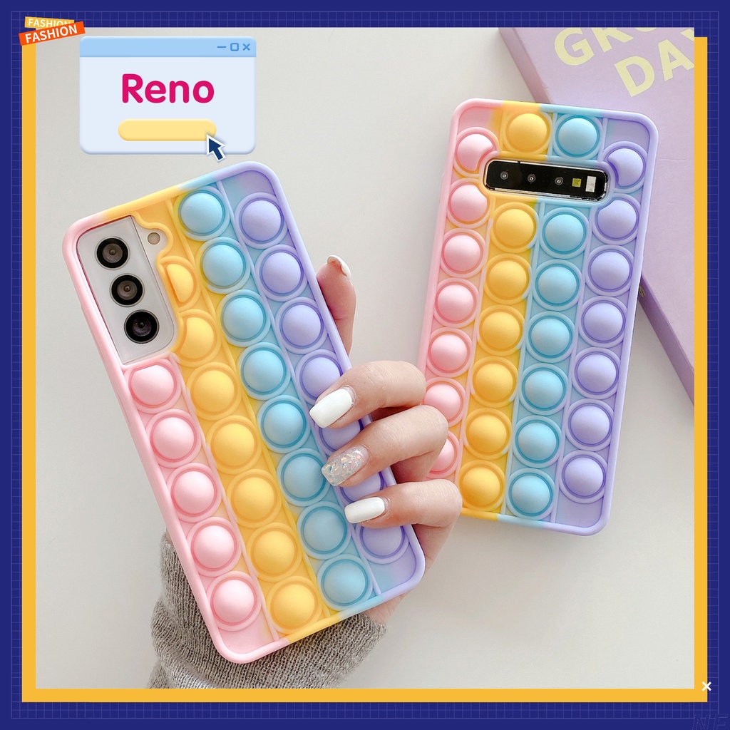 Ốp Điện Thoại Tạo Hình Đồ Chơi Cho Oppo Reno 3 4se 4lite 4f A93 5 Reno5 A15S