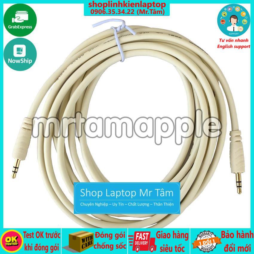 Cáp loa 2 đầu đực jack 3.5mm dài 1,8 mét hiệu Choseal loại tốt