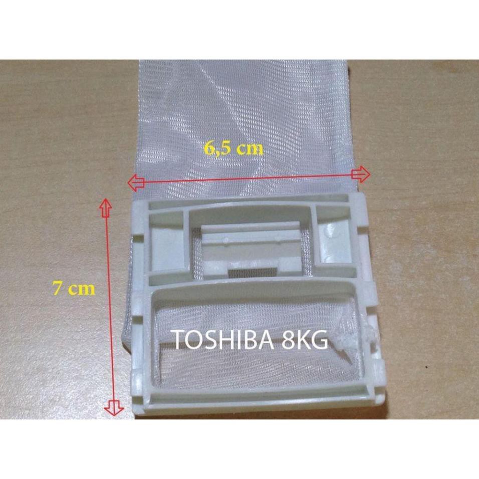 (Các hãng) Túi lưới lọc máy giặt TOSHIBA,SANYO,PANASONIC,LG,HITACHI (Chọn hãng, kích thước như hình)