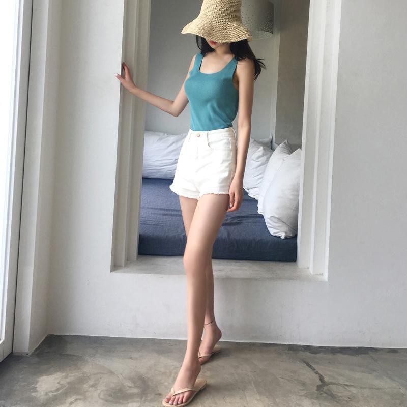 Quần Short Jeans Lưng Cao Thời Trang Hè 2021 Cho Nữ | BigBuy360 - bigbuy360.vn