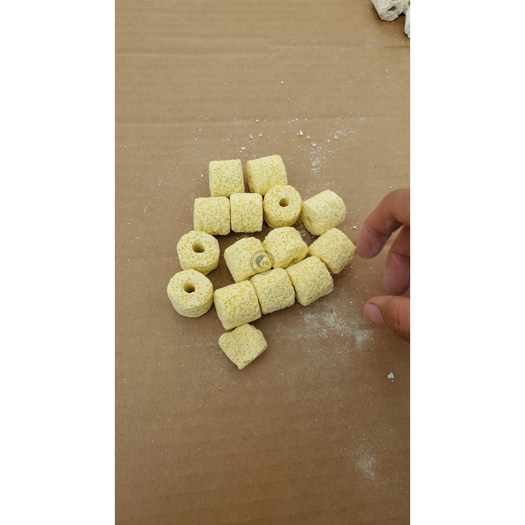 100gr sứ lọc nước hồ cá loại vàng