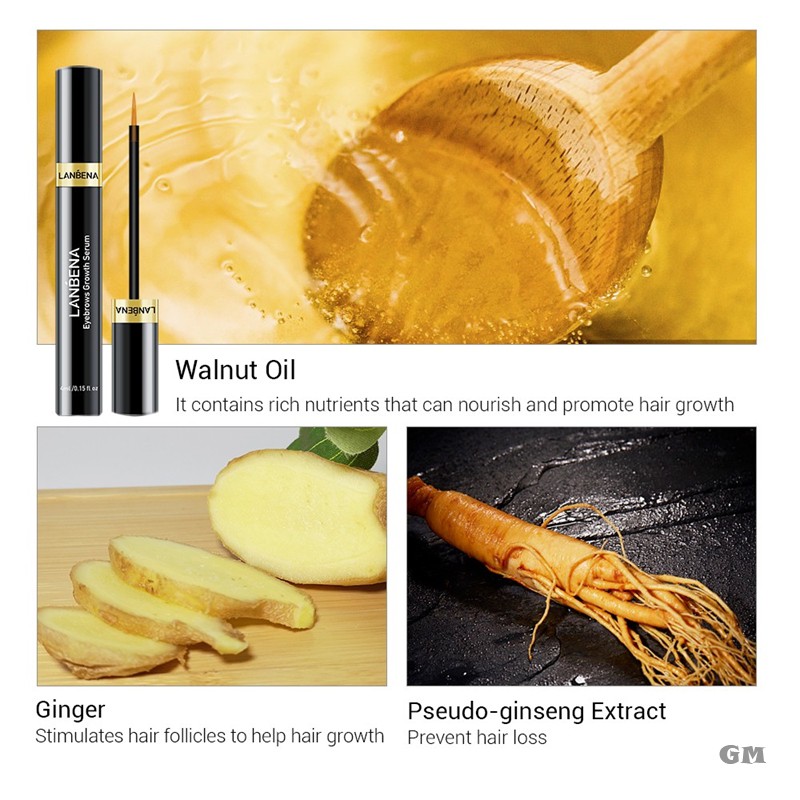 (Hàng Mới Về) Serum Kích Thích Mọc Lông Mày Lanbena Làm Dày Và Dài Mi Hiệu Quả | BigBuy360 - bigbuy360.vn