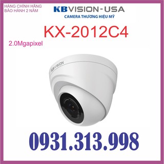 Camera 2.0 Megapixel KBVISION KX-2012C4 ( mã mới: KX-c2012C4 )