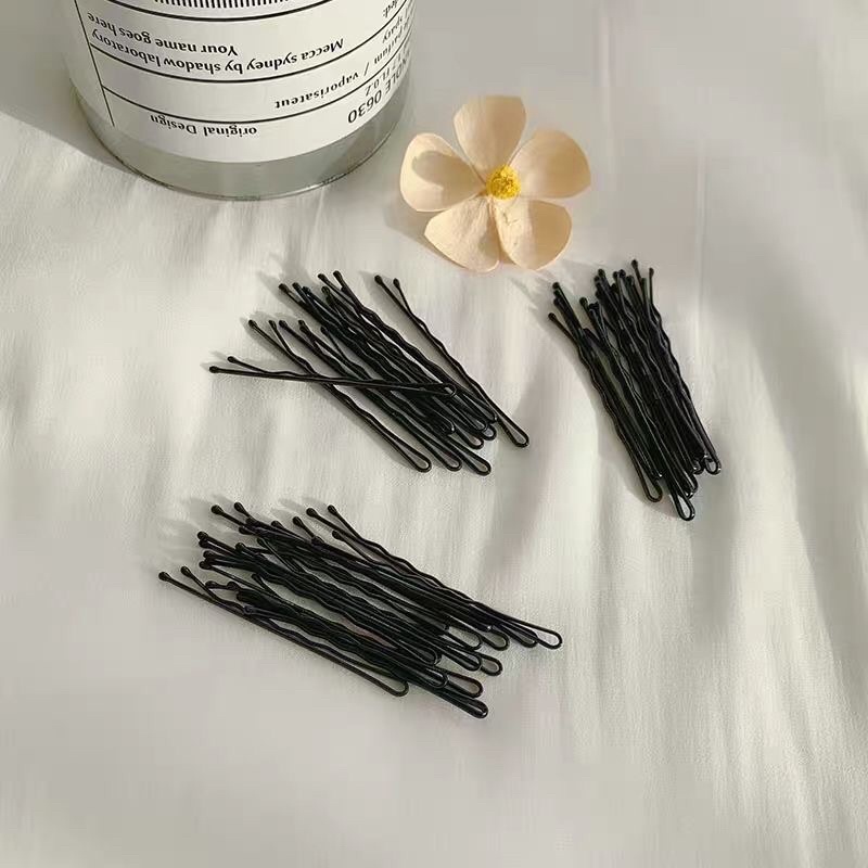 Kẹp tóc - Set 50 kẹp tăm cổ điển phong cách Hàn Quốc