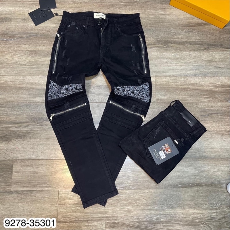 Quần côn nam khoá gối chất bò đẹp hàng cao cấp | BigBuy360 - bigbuy360.vn