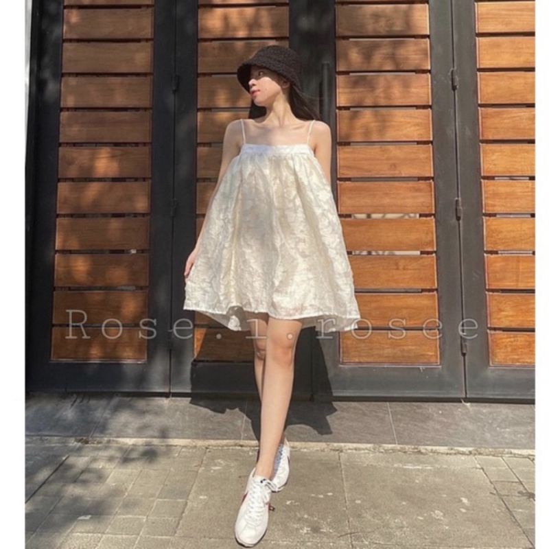 🌿🌿Váy 2s tơ xòe bánh bèo tiểu thư❤❤❤